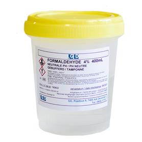 Potje Pathologie 500 ml (met 200 ml formaldehyde)